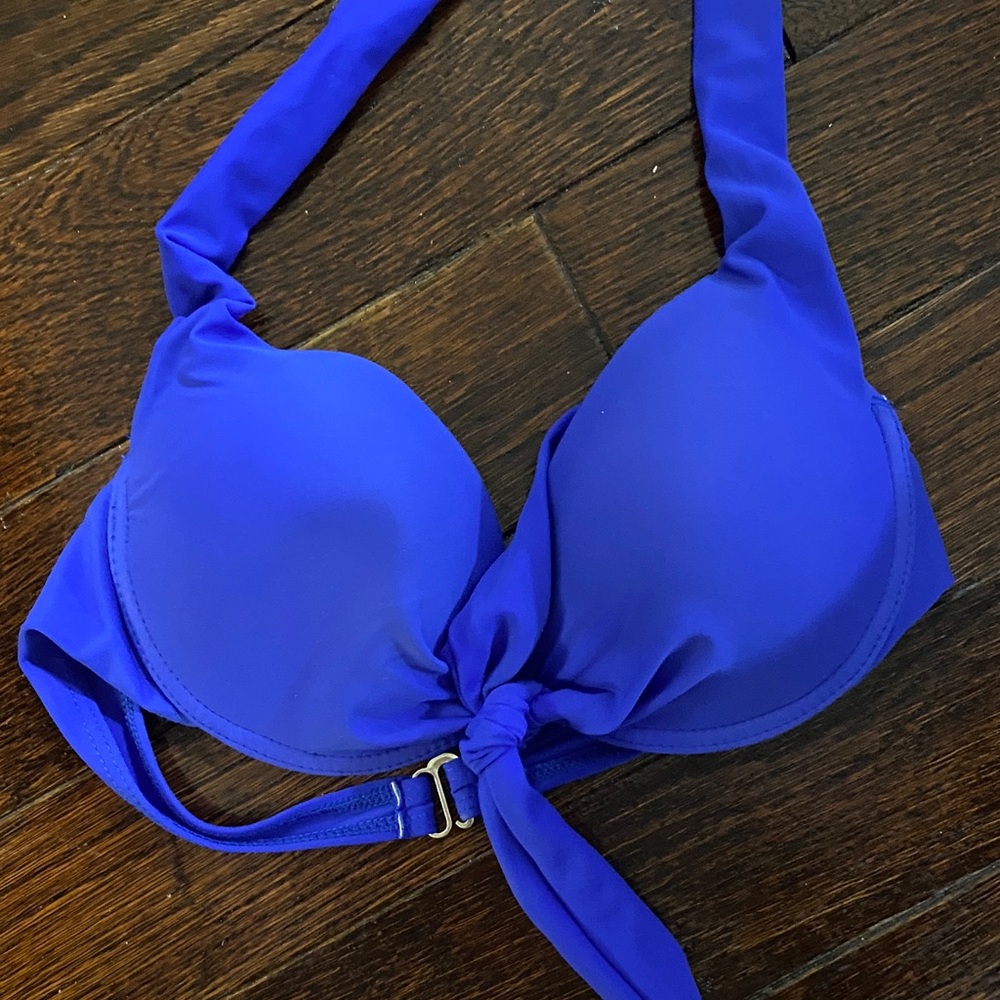 Blue Women's Swim Top